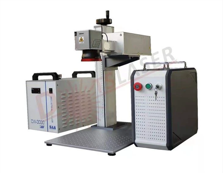 Máquina de marcação a laser Uv para plástico
