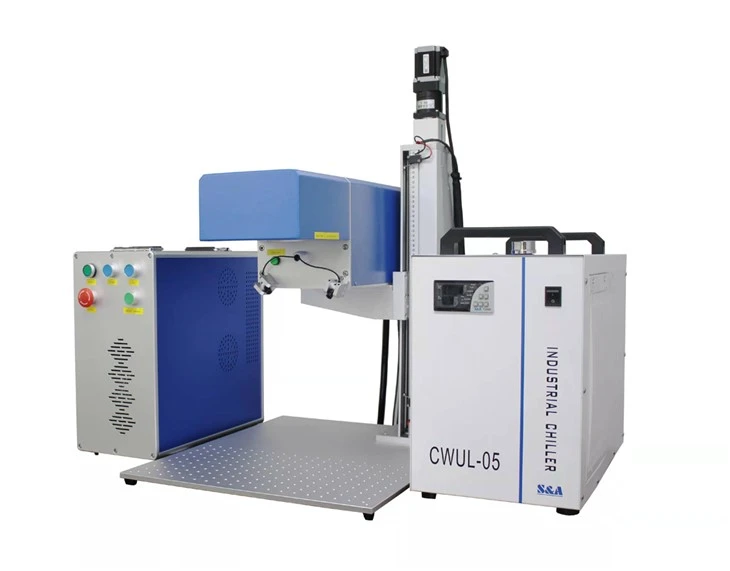 Máquina de gravação a laser UV 3D