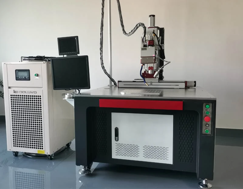 Aço carbono de soldagem a laser