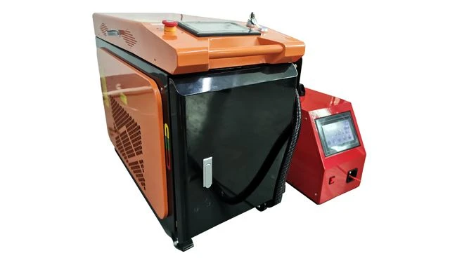 Máquina de solda a laser para soldagem de aço carbono