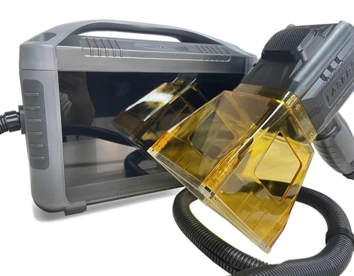 Máquina de marcação a laser móvel