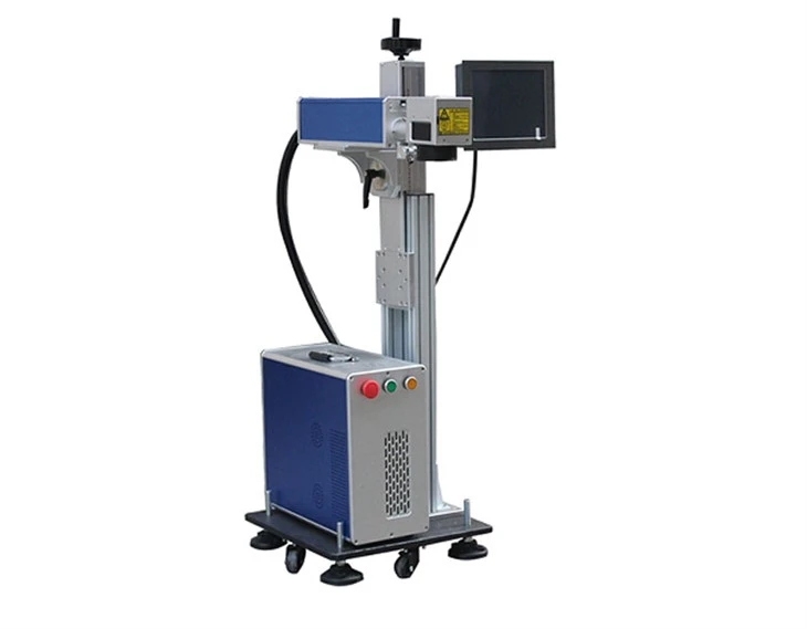 Máquina de marcação a laser voadora de fibra